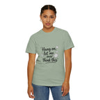 Hang On Let Me Overthink This T-Shirt — Funny Overthinker Tee