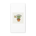 I Wet My Plants Canvas | Plant Parent Humor, Succulent Pun Wall Art